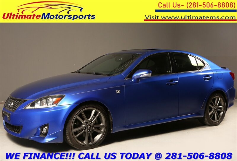 2011 Lexus LEXUS IS 250 F SPORT NAVIGATION SONIC MICA BLUE REDUCED $1000  