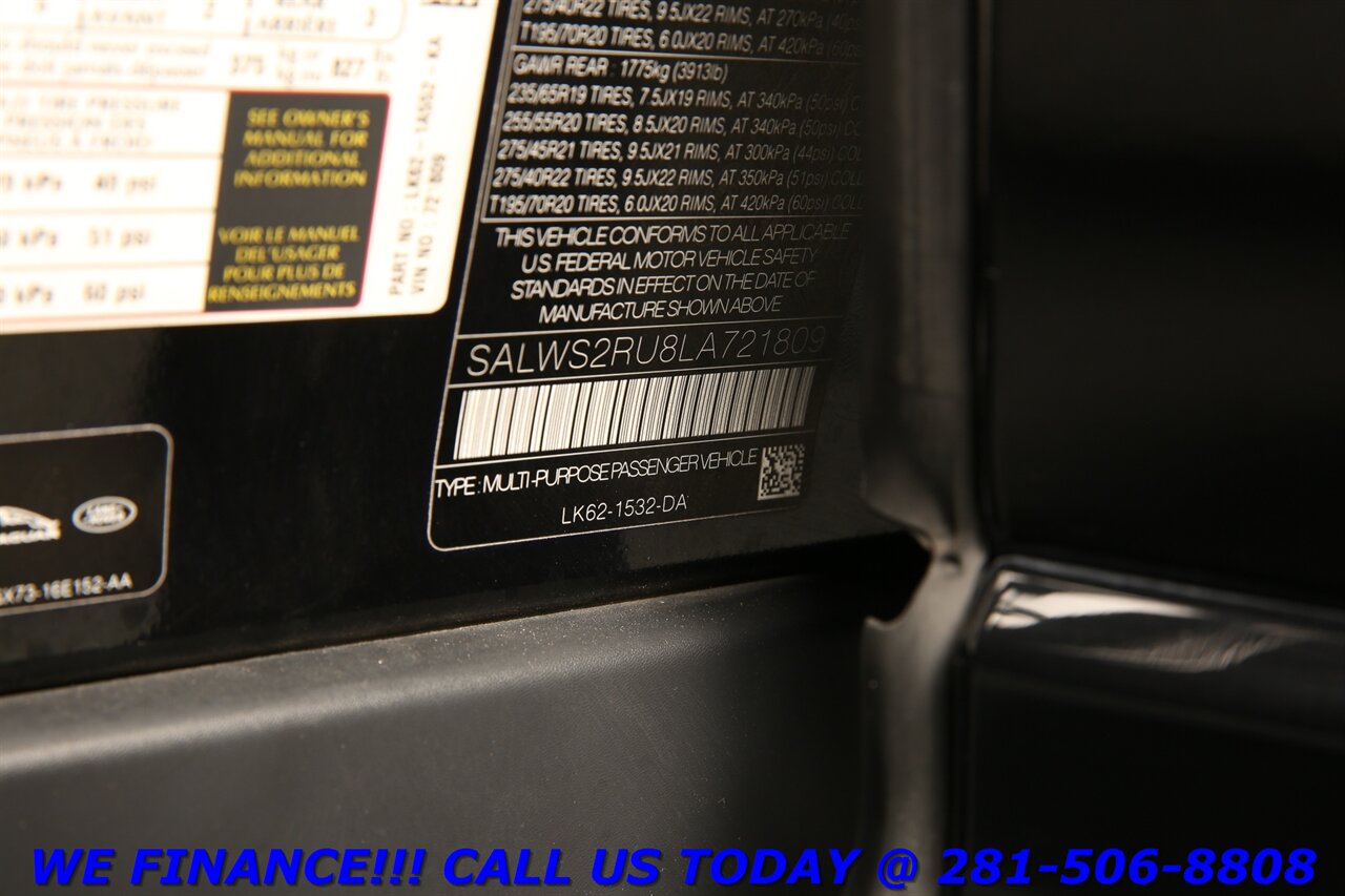 2020 Land Rover Range Rover Sport 2020 HST AWD NAV HUD PANO BLIND MERIDIAN 51K MLS   - Photo 31 - Houston, TX 77031