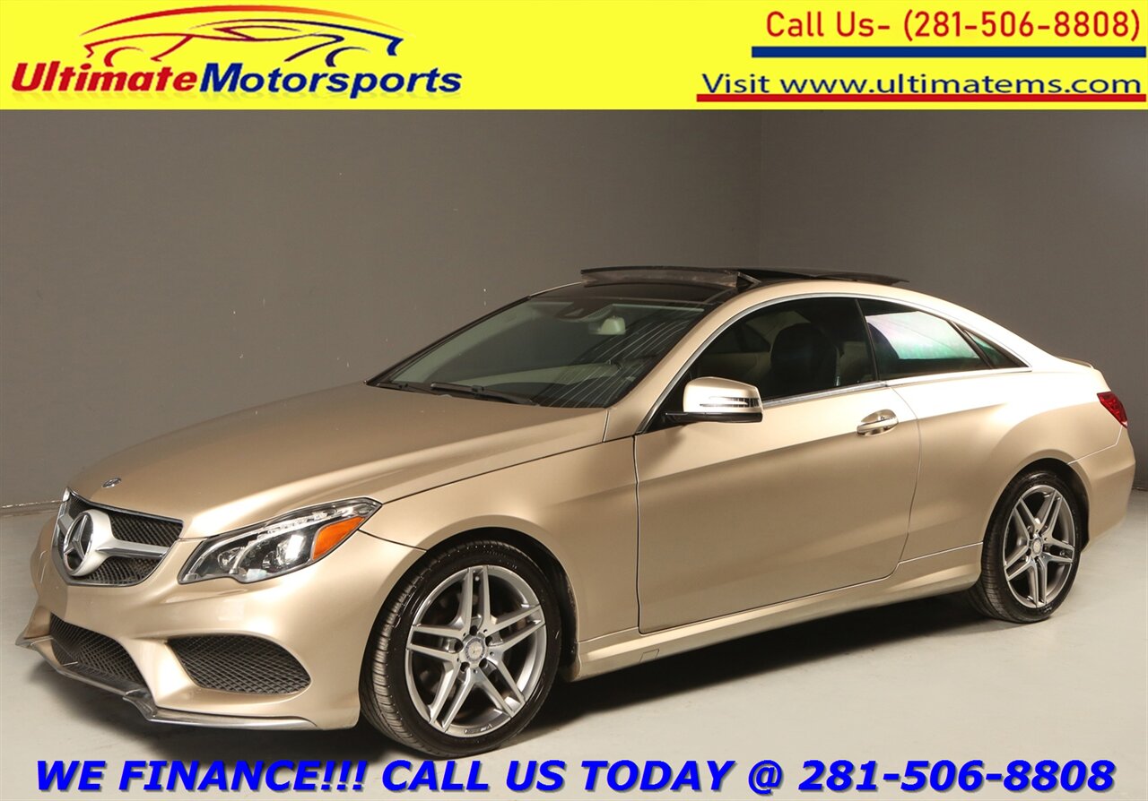 2017 Mercedes-Benz 2017 E 400 4MATIC TWIN-TURBO AWD P2 NAV SUN 89K   - Photo 1 - Houston, TX 77031