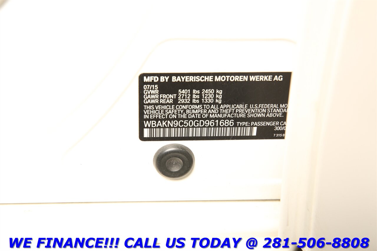 2016 BMW 2016 550i M Sport EXEC PKG NAV HUD SUN MASSAGE   - Photo 34 - Houston, TX 77031