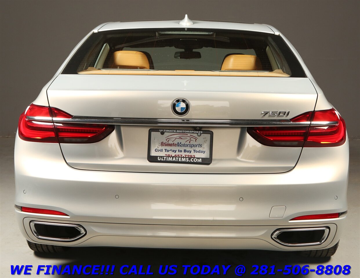 2017 BMW 2017 750i EXEC PKG NAV HUD PANO BLIND 53K   - Photo 5 - Houston, TX 77031