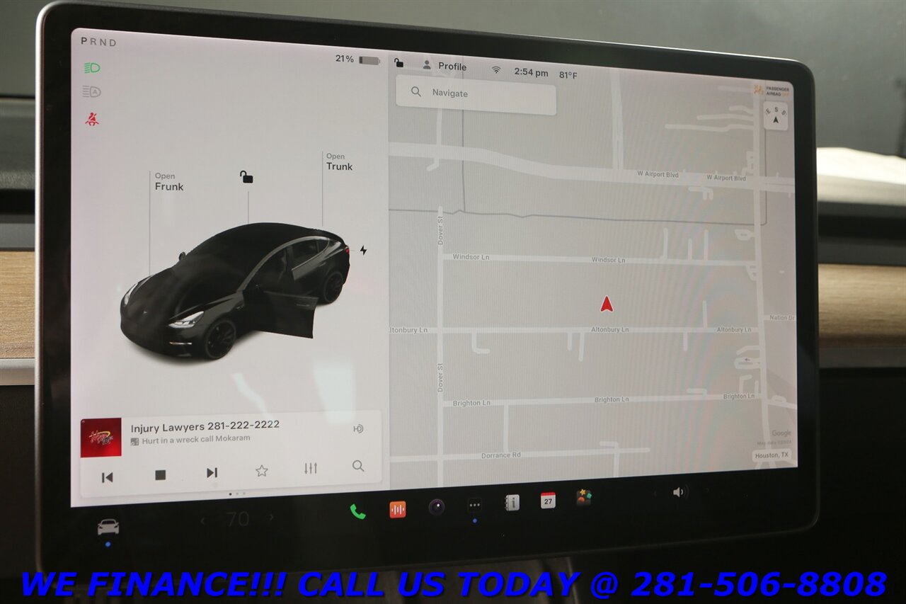 2021 Tesla Model 3 2021 Performance AWD FSD AUTOPILOT NAV PANO 28K   - Photo 15 - Houston, TX 77031