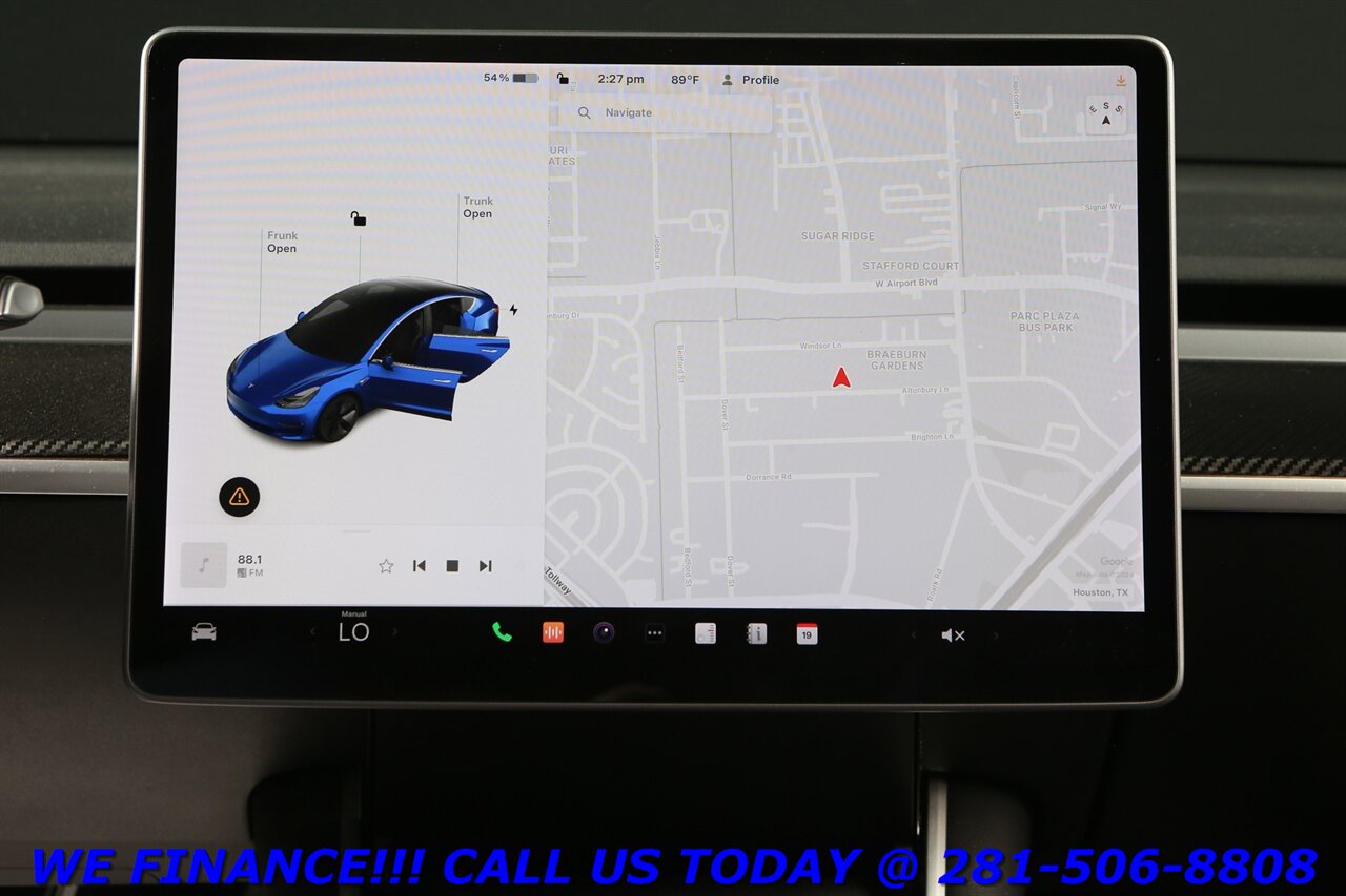 2018 Tesla Model 3 2018 Long Range AUTOPILOT NAV PANO BLIND 44K   - Photo 16 - Houston, TX 77031