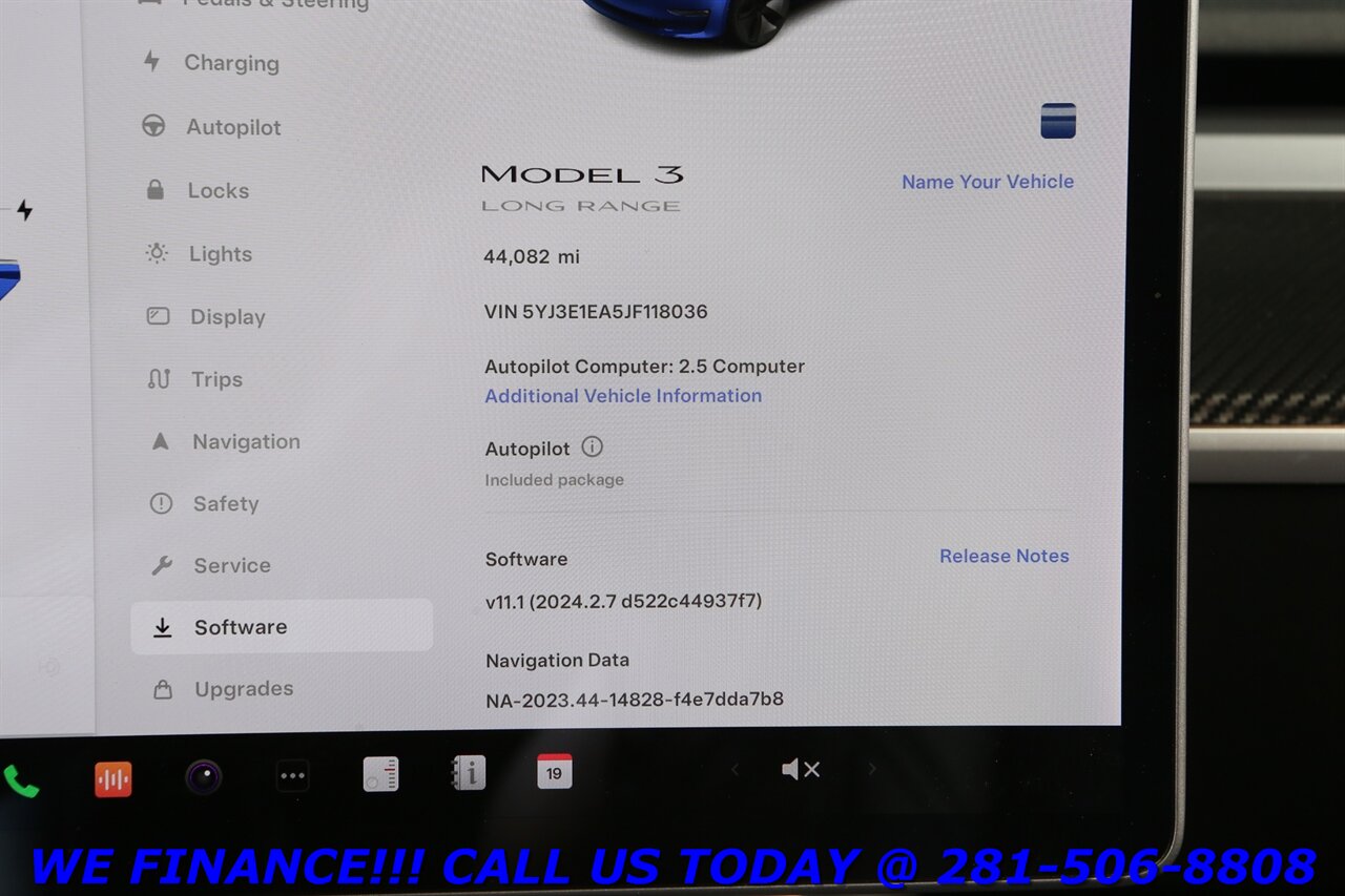 2018 Tesla Model 3 2018 Long Range AUTOPILOT NAV PANO BLIND 44K   - Photo 17 - Houston, TX 77031
