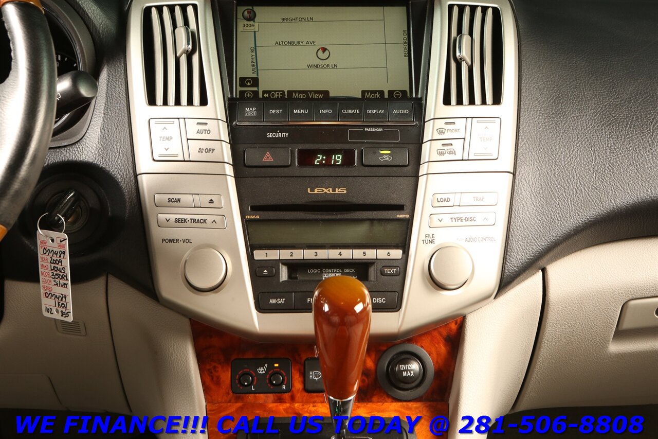 2009 Lexus LEXUS RX 350 NAVIGATION DVD SUN HEATSEAT R-CAMERA WOOD   - Photo 16 - Houston, TX 77031