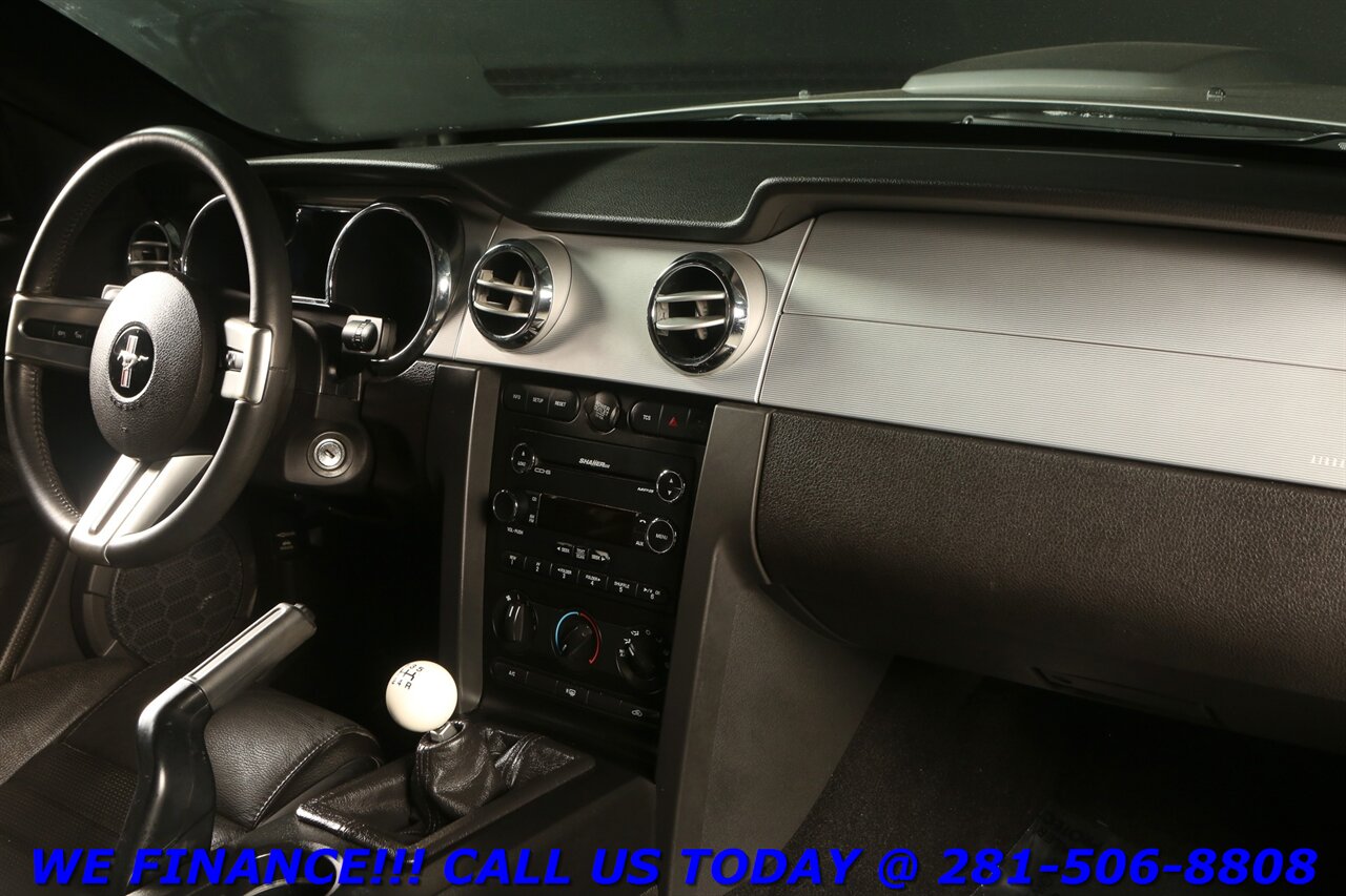 2009 Ford FORD MUSTANG GT PREMIUM 5 SPEED SHORT-THROW SHIFTER LTHR 39K MILES   - Photo 19 - Houston, TX 77031