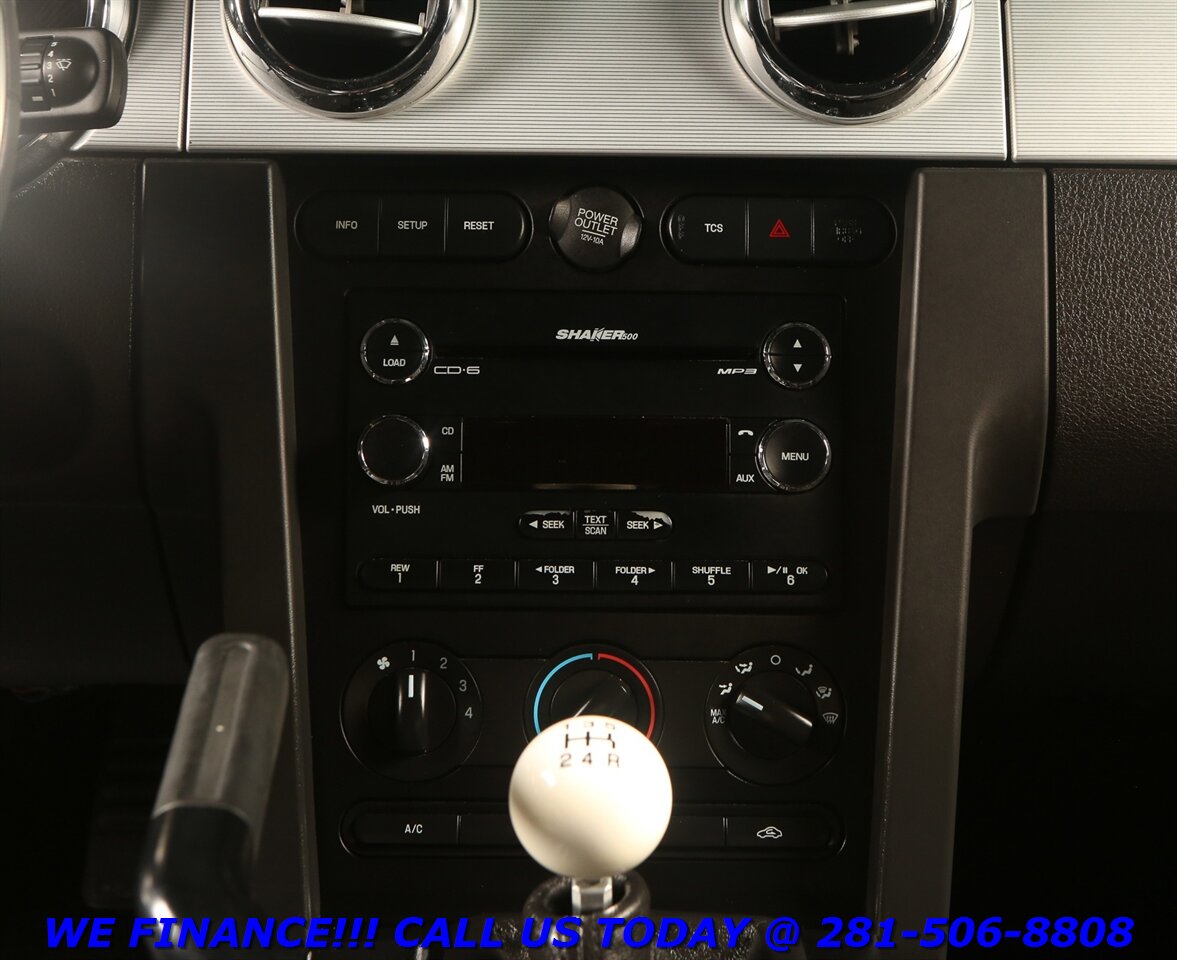 2009 Ford FORD MUSTANG GT PREMIUM 5 SPEED SHORT-THROW SHIFTER LTHR 39K MILES   - Photo 17 - Houston, TX 77031