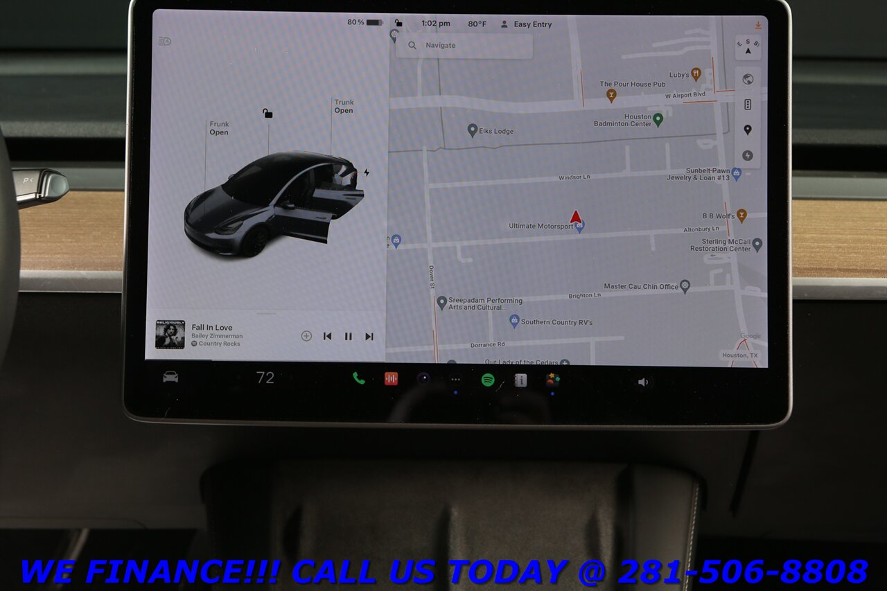 2021 Tesla Model 3 2021 Performance AWD FSD AUTOPILOT NAV PANO CAMERA   - Photo 15 - Houston, TX 77031