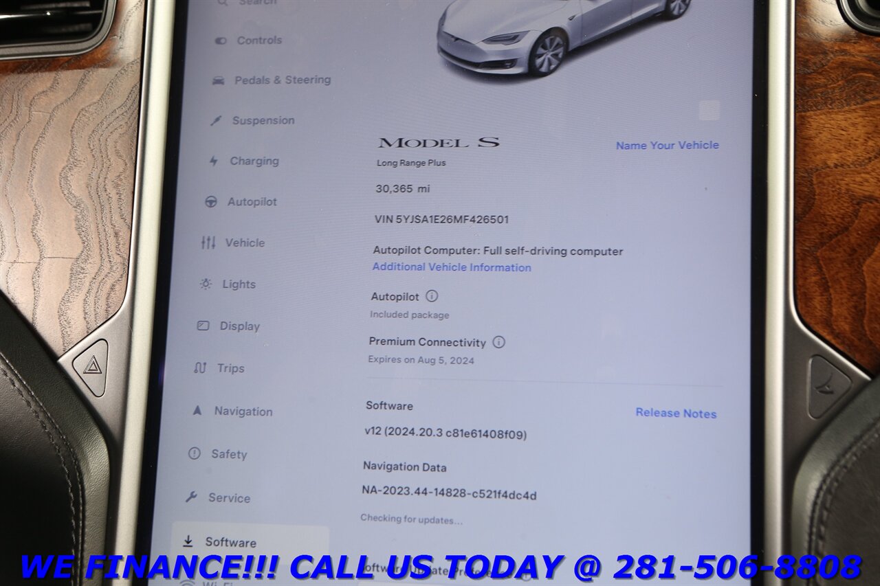 2021 Tesla Model S 2021 Long Range Plus AWD AUTOPILOT NAV PANO 30K   - Photo 16 - Houston, TX 77031