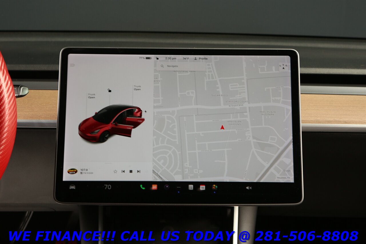 2018 Tesla Model 3 2018 LONG RANGE FSD AUTOPILOT NAV PANO BLIND 71K   - Photo 15 - Houston, TX 77031