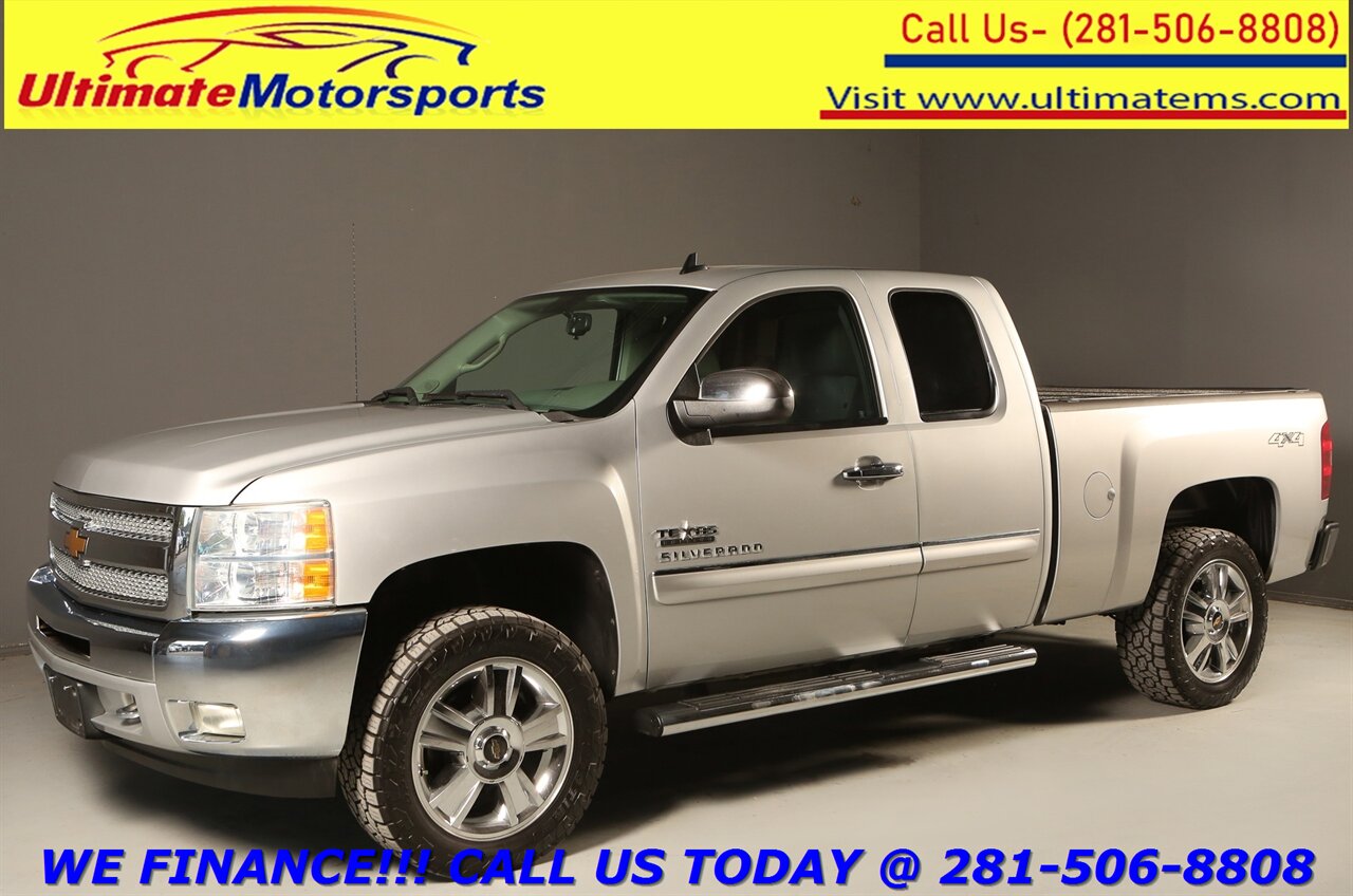 2013 Chevrolet CHEVROLET SILVERADO LT EXT CAB 4x4 TEXAS EDITION 20 "ALLOYS 86K LOW MILES   - Photo 1 - Houston, TX 77031