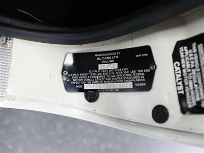 1980 MG MGB MARK IV   - Photo 37 - Addison, IL 60101