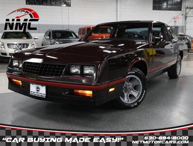 1987 Chevrolet Monte Carlo SS Aero Coupe Coupe