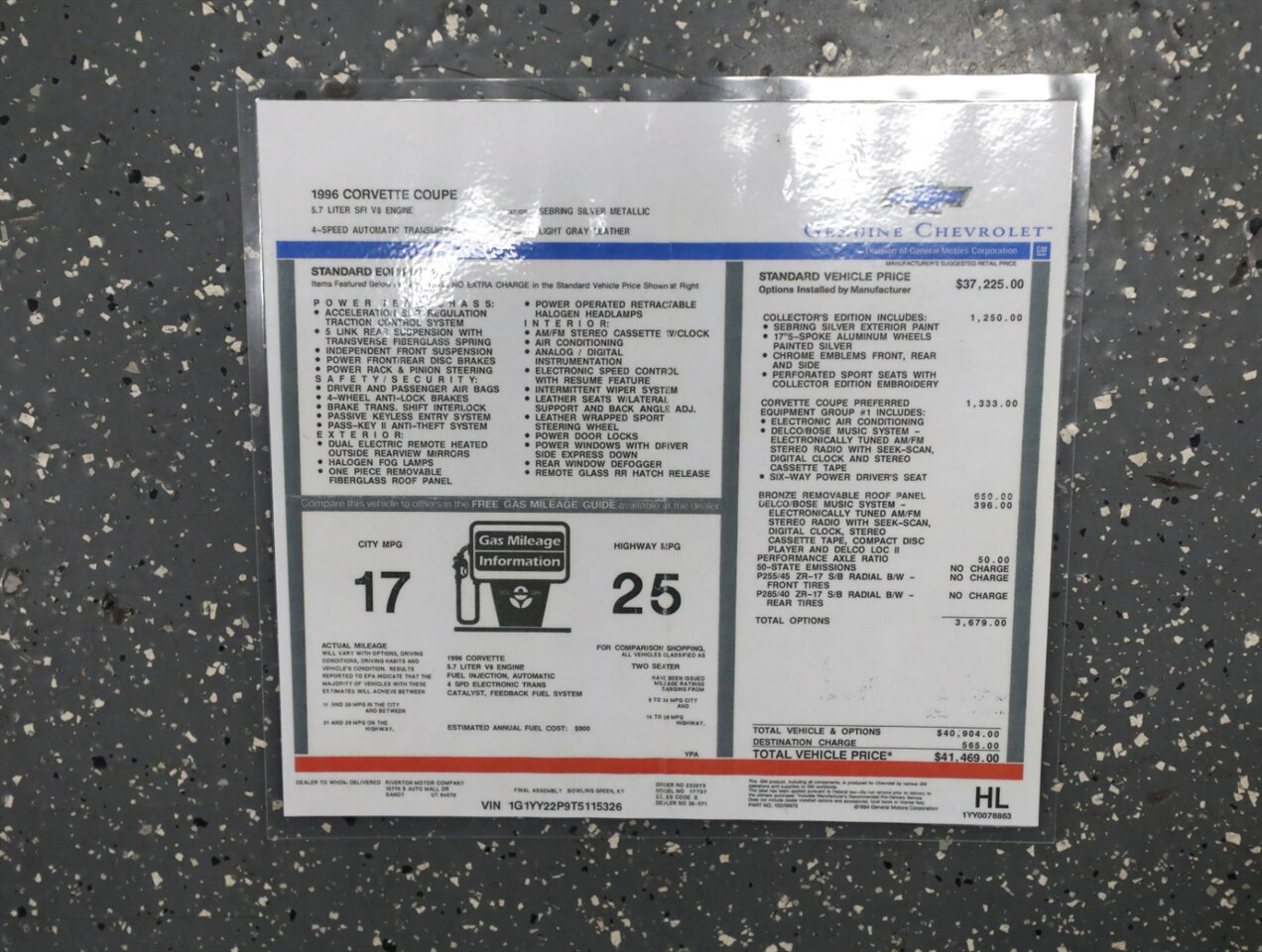 1996 Chevrolet Corvette Coupe - Photo 62 - Addison, IL 60101