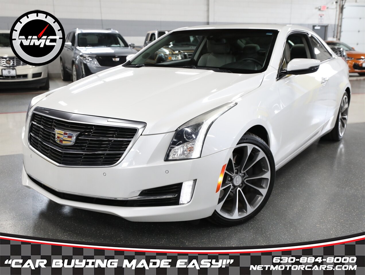 2015 Cadillac ATS 2.0T Luxury Coupe   - Photo 1 - Addison, IL 60101