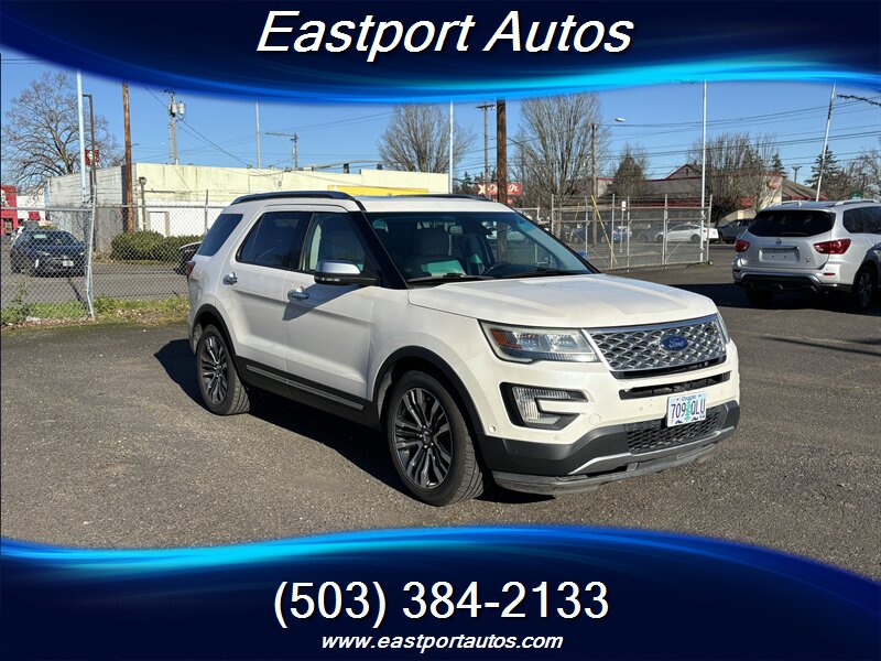 2016 Ford Explorer Platinum  