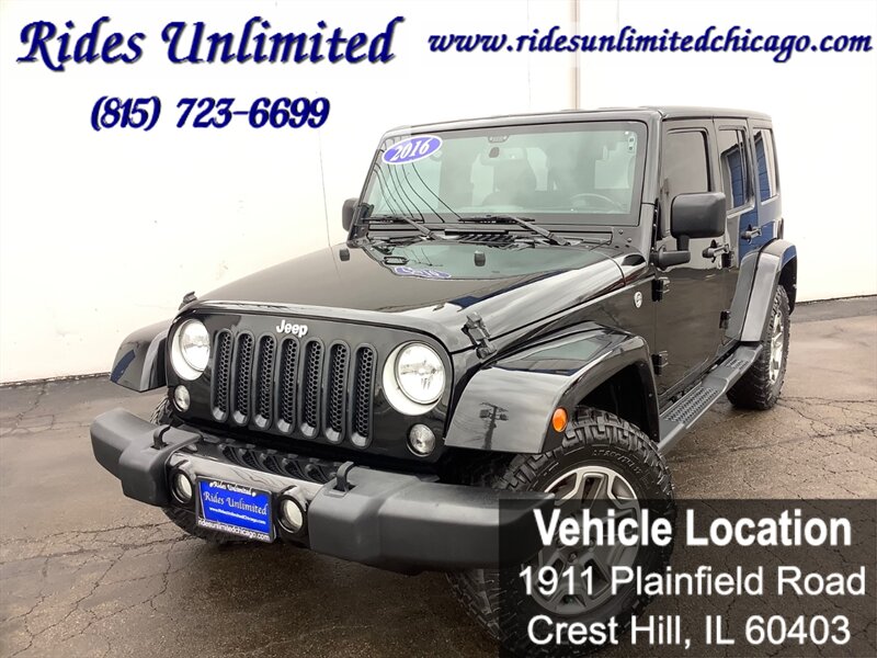 2016 Jeep Wrangler Sahara 75th Annivers  