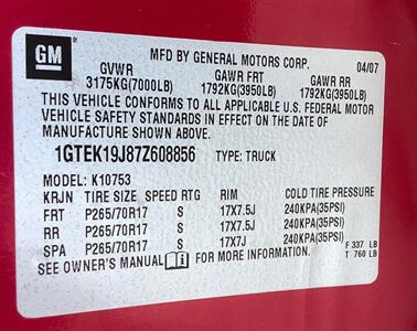 2007 GMC Sierra 1500 SLE1   - Photo 19 - Crest Hill, IL 60403