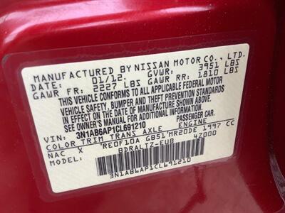 2012 Nissan Sentra 2.0 S   - Photo 19 - Crest Hill, IL 60403