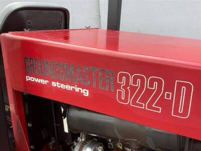 1991 Toro Groundsmaster 322-D With power steering  4 wheel drive Diesel Engine - Photo 15 - Crest Hill, IL 60403