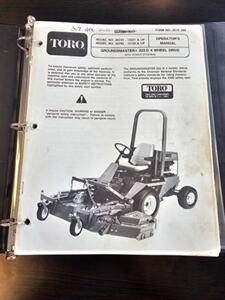 1991 Toro Groundsmaster 322-D With power steering  4 wheel drive Diesel Engine - Photo 3 - Crest Hill, IL 60403
