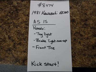 1981 Kawasaki KE100   - Photo 15 - Kingman, KS 67068