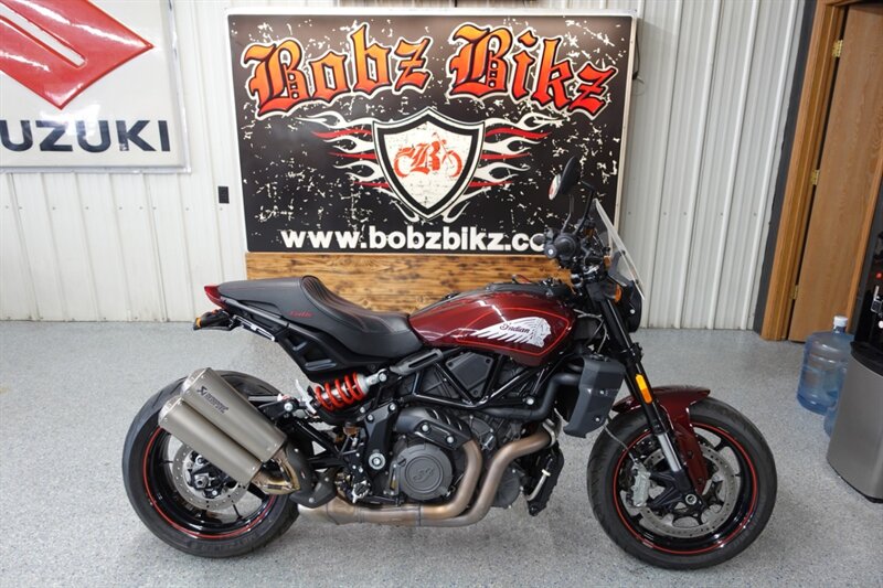 2022 Indian FTR S Maroon Metallic   - Photo 1 - Kingman, KS 67068