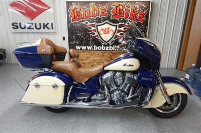 2016 Indian Roadmaster Springfield Blue and Ivory Cream   - Photo 1 - Kingman, KS 67068