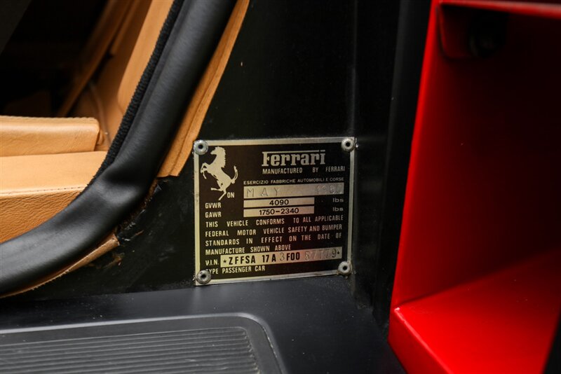 1985 Ferrari Testarossa Monospecchio   - Photo 94 - Rockville, MD 20850