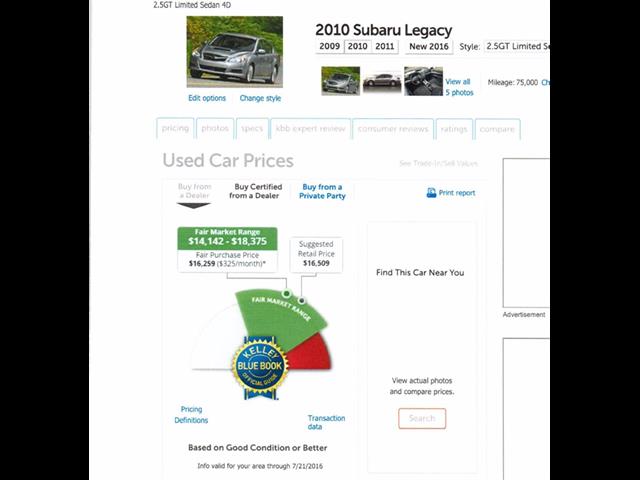2010 Subaru Legacy 2.5GT Limited   - Photo 35 - Rockville, MD 20850