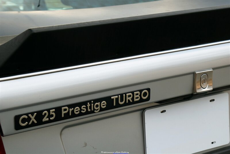 1986 Citroen CX 25 Prestige Turbo   - Photo 52 - Rockville, MD 20850