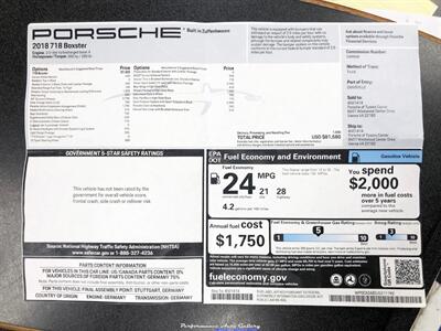 2018 Porsche 718 Boxster   - Photo 99 - Rockville, MD 20850