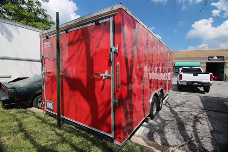 2016 Covered Wagon Enclosed V-Nose Car Trailer 8.5 x 24   - Photo 2 - Rockville, MD 20850