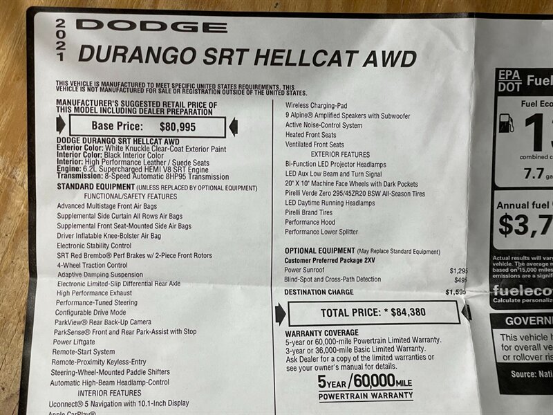 2021 Dodge Durango SRT Hellcat  (Just 45 miles!) - Photo 29 - Rockville, MD 20850