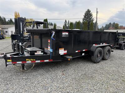 2026 Big Tex Trailers 20LP-16 7x16 20K Dump w/Ramps, Tarp, 4' Sides   - Photo 4 - Olympia, WA 98501