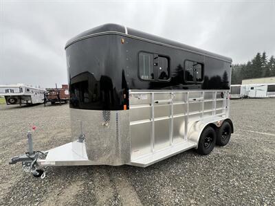 2025 Maverick Trailers Lite Deluxe 2 Horse 14' Horse Trailer   - Photo 1 - Olympia, WA 98501