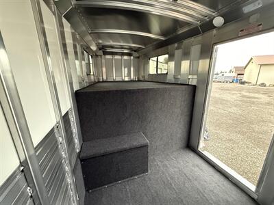 2026 4 Star Trailers Aluminum 4-Horse Gooseneck w/Side Tack - Photo 5 - Olympia, WA 98501