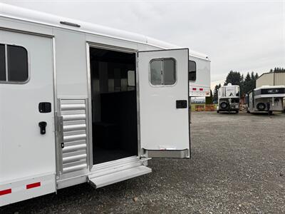 2026 4 Star Trailers Aluminum 4-Horse Gooseneck w/Side Tack - Photo 3 - Olympia, WA 98501