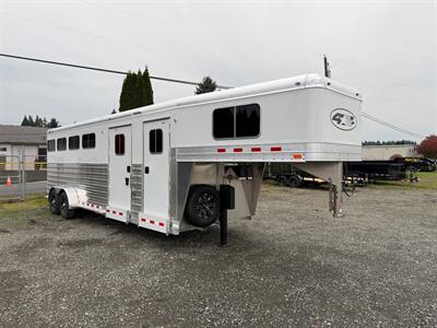 2026 4 Star Trailers Aluminum 4-Horse Gooseneck w/Side Tack - Photo 2 - Olympia, WA 98501