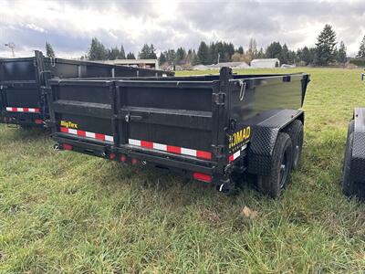 2026 Big Tex Trailers 10LX-12C2A-BK 12' 7x12 10K Dump Trailer w/Ramps   - Photo 3 - Olympia, WA 98501