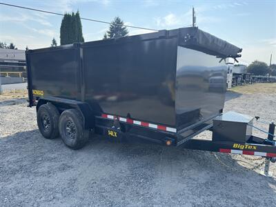 2026 Big Tex Trailers 14LX 14LX-14 7x14 14K Dump Trailer W/4' Sides   - Photo 2 - Olympia, WA 98501