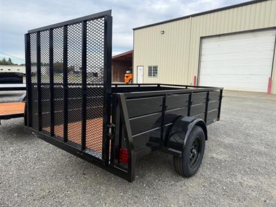 2026 Iron Eagle Trailers Magnum 5x10x2 Utility Trailer w/Ramp Gate   - Photo 2 - Olympia, WA 98501