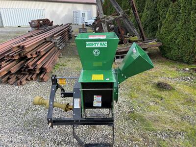 2024 MACKISSIC THP185 CHIPPER   SHREDDER  USED BUT VERY LITTLE   LIKE NEW - Photo 2 - Olympia, WA 98501