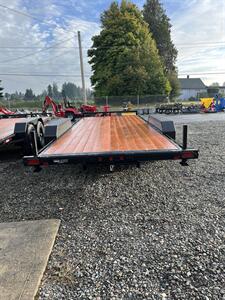 2026 Iron Eagle Trailers 7x18 10K Series Flatbed Trailer   - Photo 2 - Olympia, WA 98501