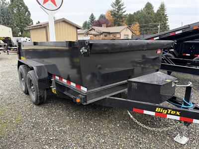 2026 Big Tex Trailers 10LX-12C2A-BK 12' 7x12 10K Dump Trailer w/Ramps   - Photo 2 - Olympia, WA 98501