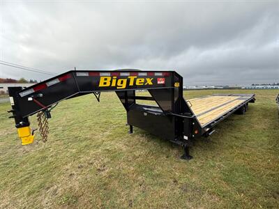 2026 Big Tex Trailers 14GN-30D5A 25+5 Flatbed Gooseneck w/Mega Ramps   - Photo 4 - Olympia, WA 98501