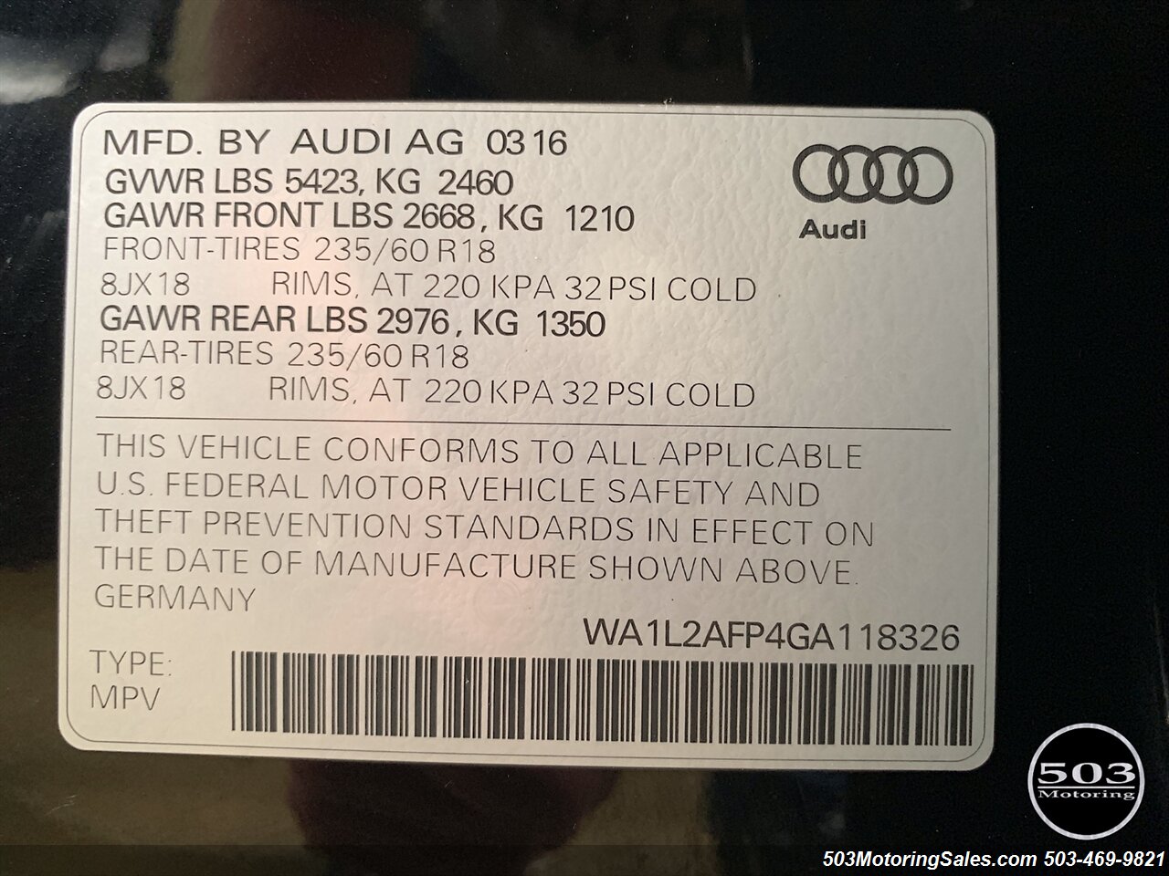 2016 Audi Q5 2.0T quattro Premium Plus   - Photo 81 - Beaverton, OR 97005