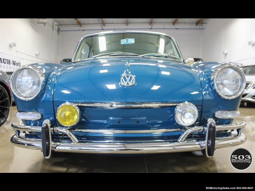 1965 Volkswagen Notchback Collector Quality Example in Sea Blue   - Photo 8 - Beaverton, OR 97005