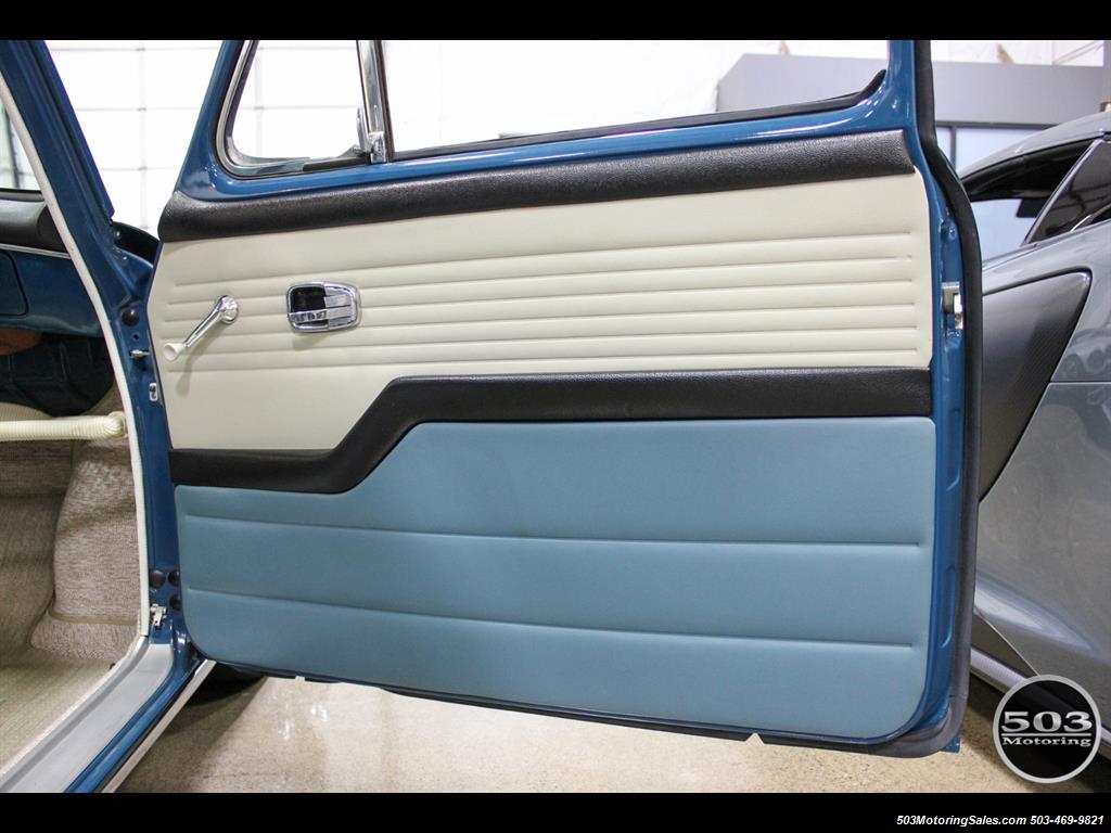 1965 Volkswagen Notchback Collector Quality Example in Sea Blue   - Photo 29 - Beaverton, OR 97005