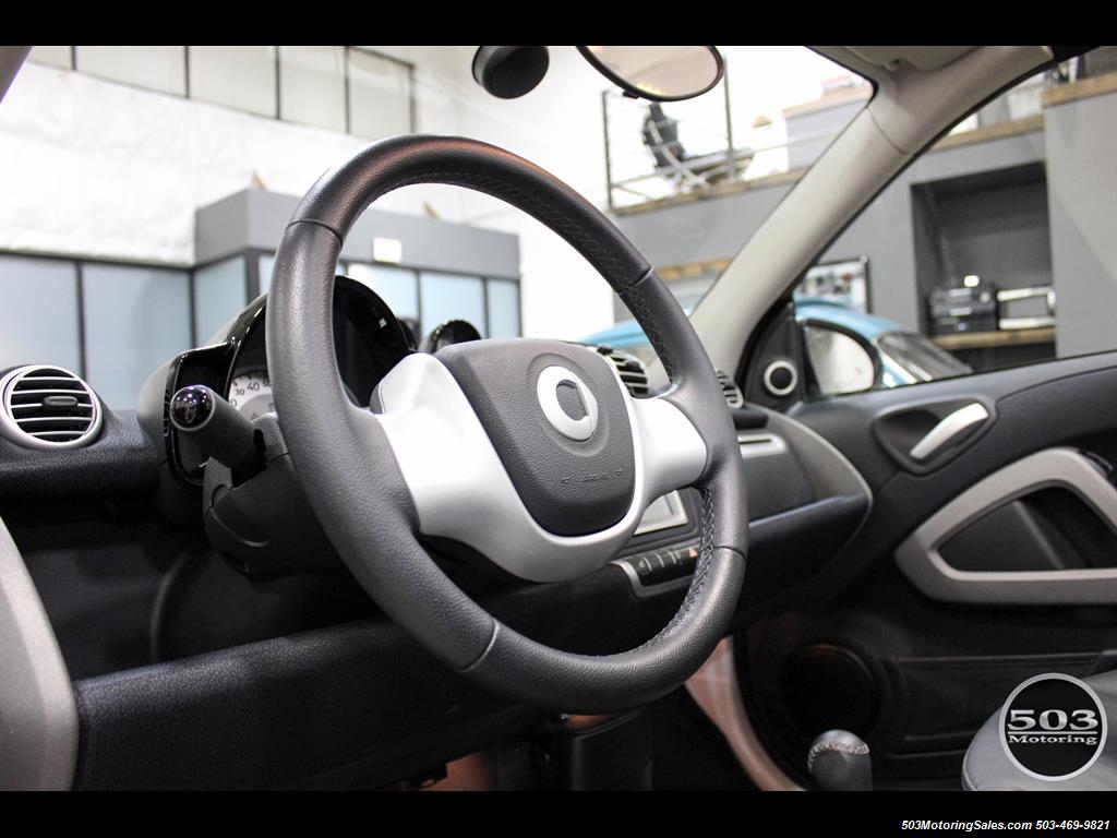2014 Smart fortwo passion electric cabriolet; White/Black, Loaded!   - Photo 28 - Beaverton, OR 97005